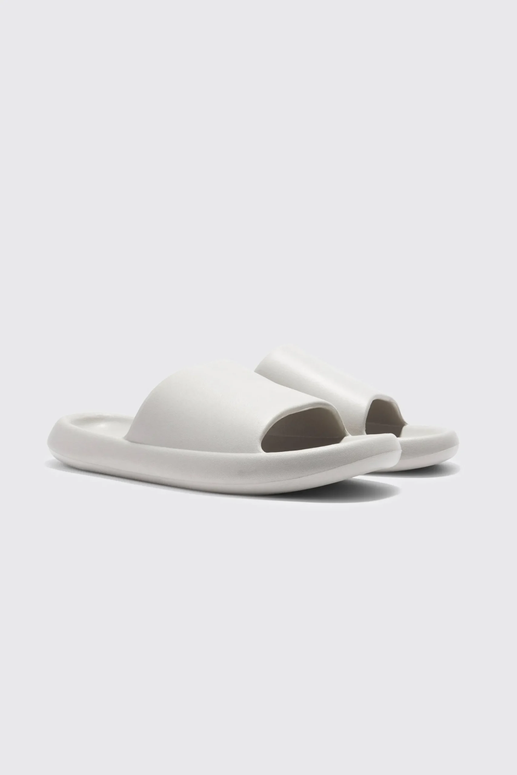 Plain Moulded Slider | BoohooMAN UK