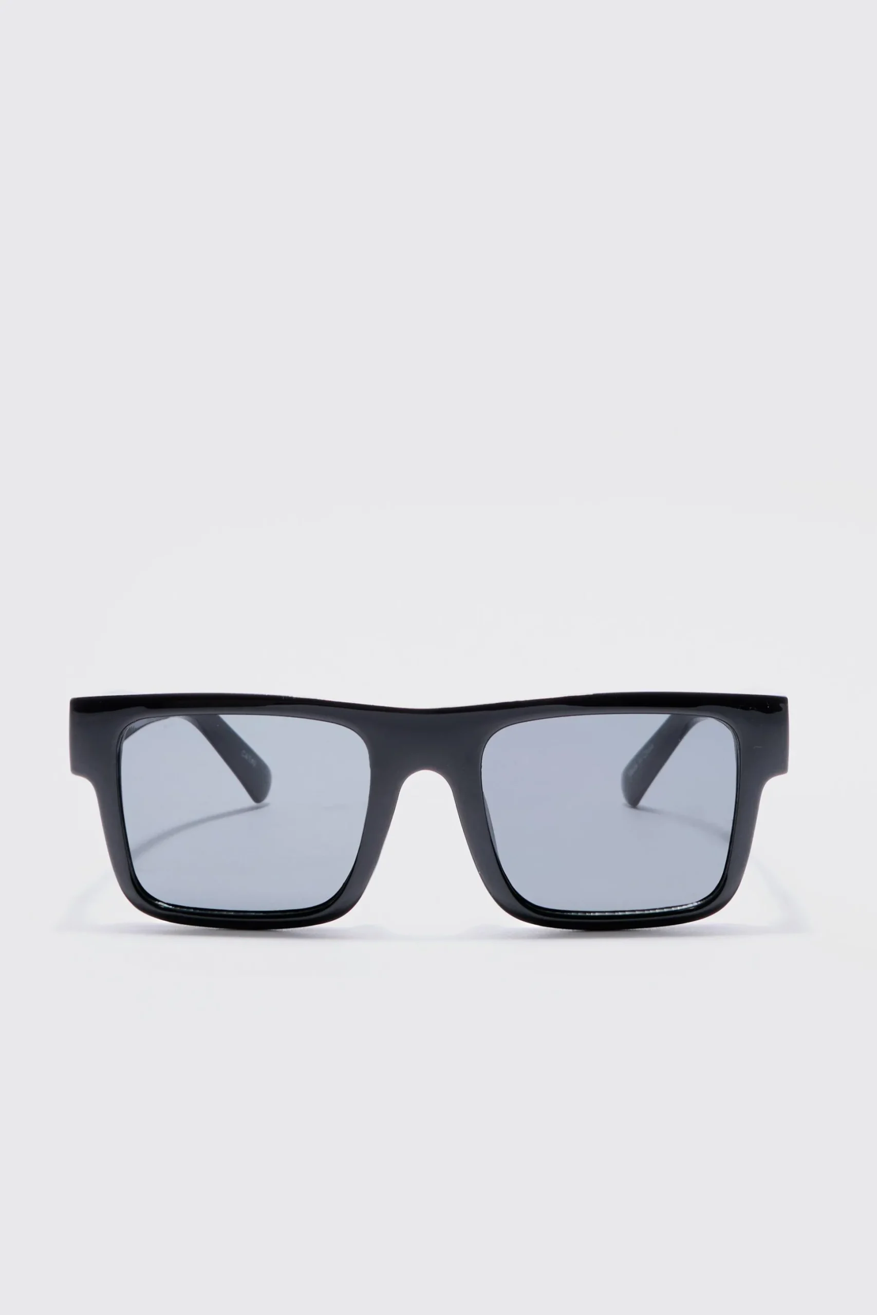 Plastic Sunglasses In Black | BoohooMAN UK