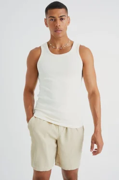 Pleated Mid Length Short | BoohooMAN UK