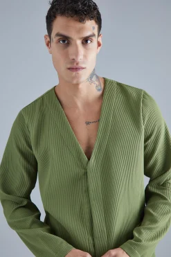 Pleated Suit | BoohooMAN UK