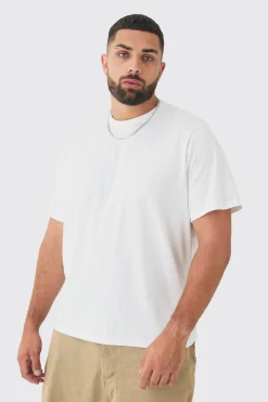 Plus 2 Pack Basic T-shirt | BoohooMAN UK