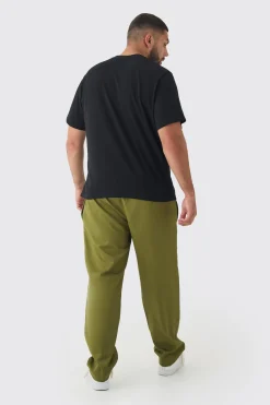Plus 2 Pack Basic T-shirt | BoohooMAN UK