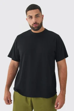 Plus 2 Pack Basic T-shirt | BoohooMAN UK