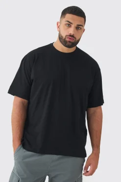 Plus 2 Pack Oversized T-shirt | BoohooMAN UK