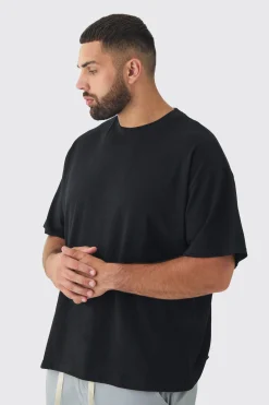 Plus 2 Pack Oversized T-shirt | BoohooMAN UK