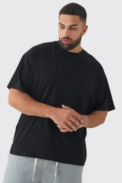 Plus 2 Pack Oversized T-shirt | BoohooMAN UK