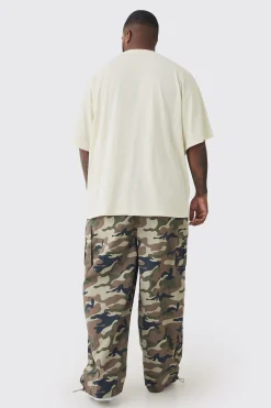 Plus 2 Pack Oversized T-shirt | BoohooMAN UK