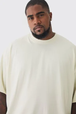 Plus 2 Pack Oversized T-shirt | BoohooMAN UK