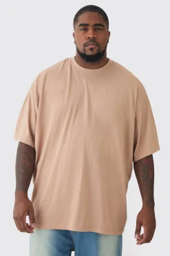Plus 2 Pack Oversized T-shirt | BoohooMAN UK
