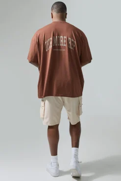 Plus Active Oversized One More Rep T-shirt | BoohooMAN UK