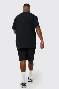 Plus Alien Embroidered T-shirt | BoohooMAN UK