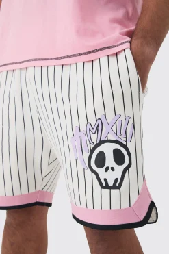Plus Boxy Limited Basketball T-shirt & Short Set | BoohooMAN UK