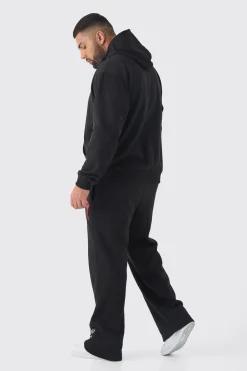 Plus Cherub Graffiti Graphic Hoodie & Relaxed Fit Jogger Tracksuit | BoohooMAN UK