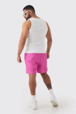 Plus Cherub Printed Swim Shorts | BoohooMAN UK