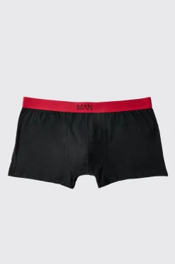 Plus Contrast Waistband 5 Pack Classic Boxer | BoohooMAN UK
