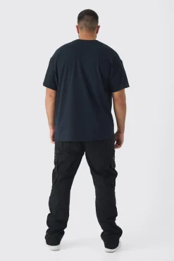 Plus Def Lepard License Graphic T-shirt | BoohooMAN UK