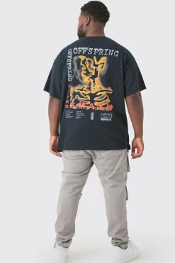 Plus Fixed Waist Skinny Multi Cargo Pocket Trouser | BoohooMAN UK