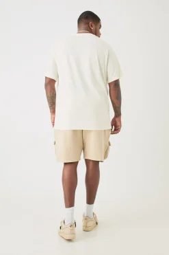 Plus Floral Line Drawing Print T-shirt | BoohooMAN UK