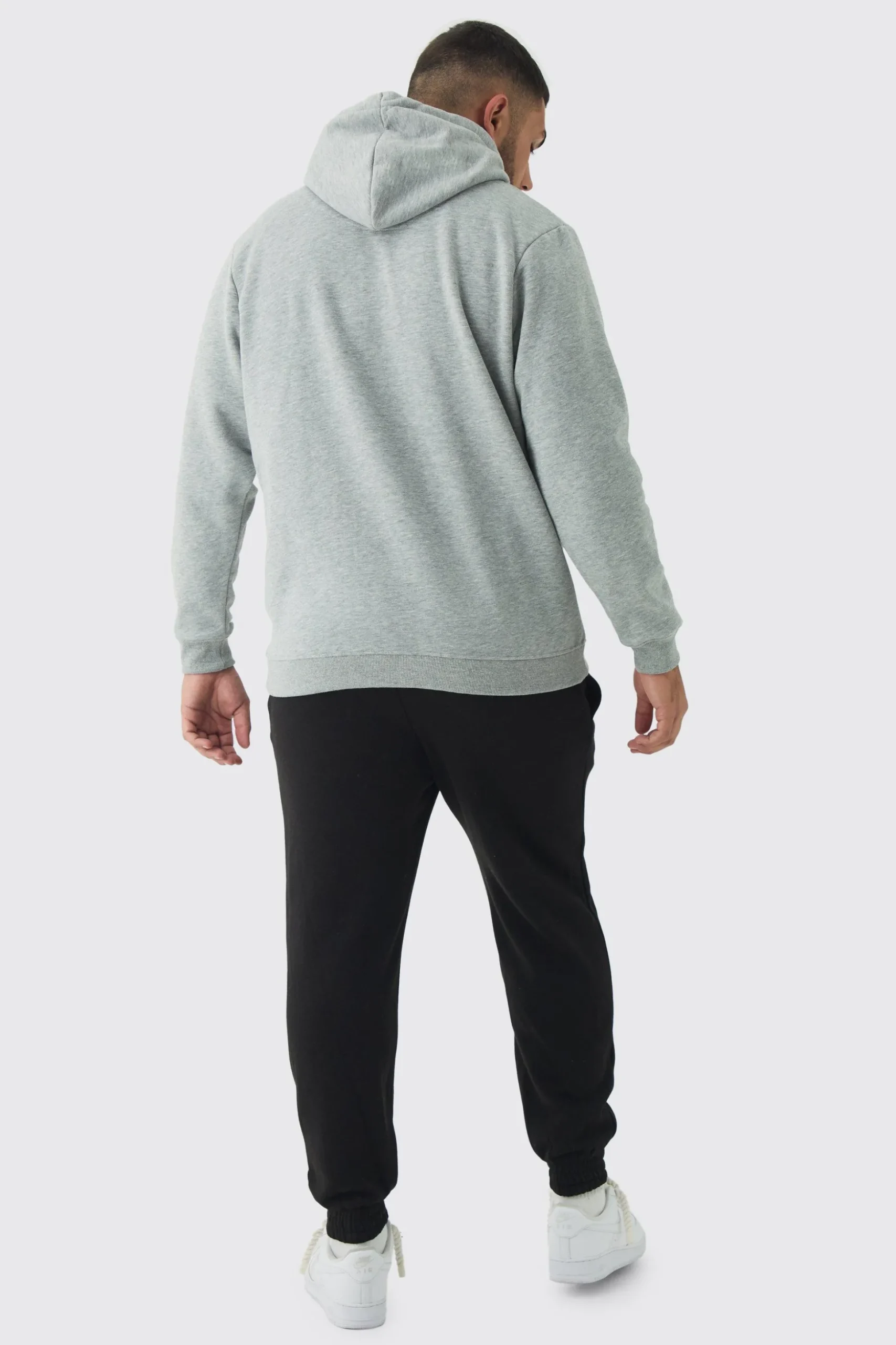 Plus Homme Splice Print Jogger | BoohooMAN UK