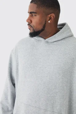 Plus Homme Statue Back Printed Hoodie | BoohooMAN UK