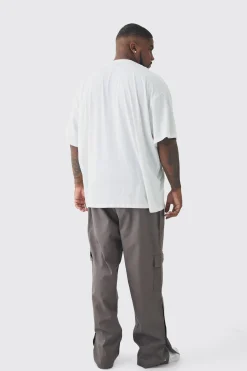 Plus Homme Western Oversized T-Shirt | BoohooMAN UK