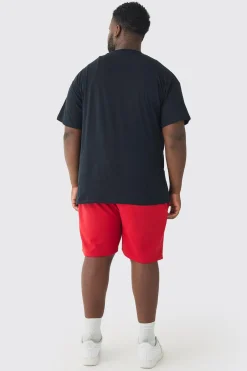 Plus Korn License Print T-shirt | BoohooMAN UK