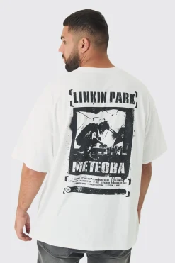 Plus Linkin Park License T-shirt | BoohooMAN UK