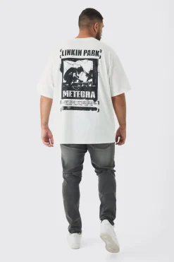 Plus Linkin Park License T-shirt | BoohooMAN UK