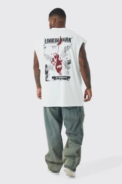 Plus Linkin Park License Tank Top | BoohooMAN UK