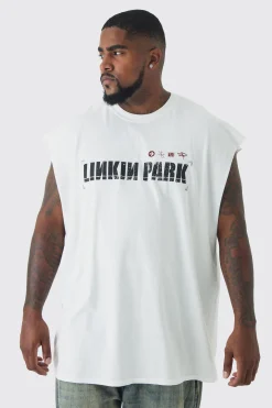 Plus Linkin Park License Tank Top | BoohooMAN UK