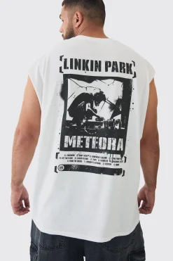 Plus Linkin Park License Tank Top | BoohooMAN UK
