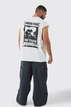 Plus Linkin Park License Tank Top | BoohooMAN UK