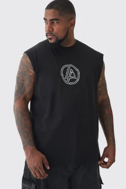 Plus Linkin Park License Tank Top | BoohooMAN UK