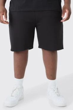Plus Loose Fit Jersey Short | BoohooMAN UK