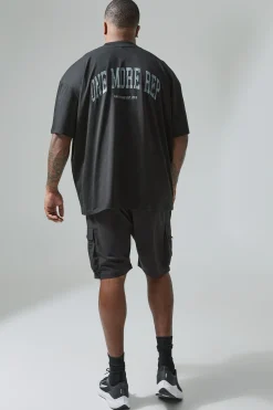Plus Man Active Lightweight 5inch Regular Fit Cargo Shorts | BoohooMAN UK