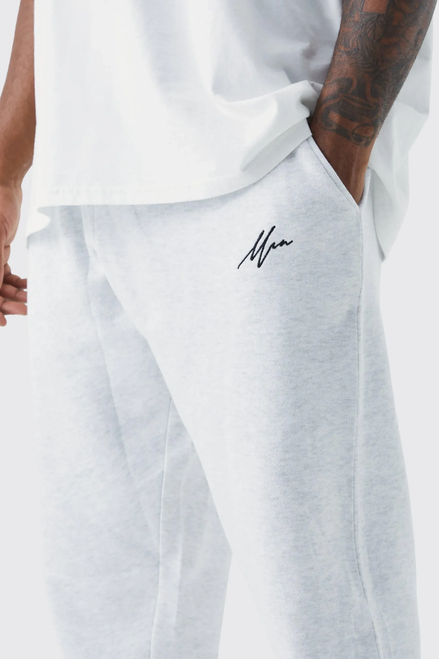 Plus Man Core Fit Jogger | BoohooMAN UK
