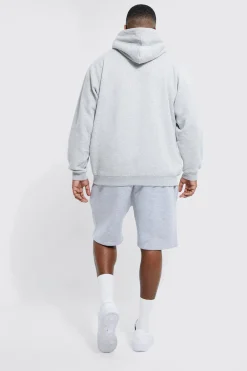 Plus Man Loose Jersey Short | BoohooMAN UK