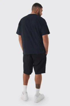 Plus Nirvana Smiley License T-shirt | BoohooMAN UK