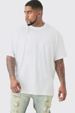 Plus Official Renaissance Back Print T-shirt In White | BoohooMAN UK