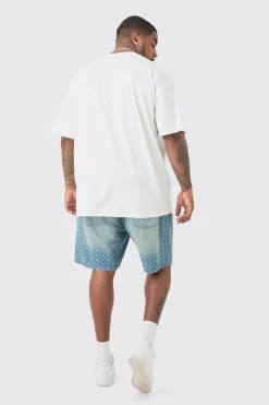 Plus One Piece License Print T-shirt | BoohooMAN UK