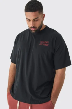 Plus Oversized Deadpool Wolverine License T-Shirt | BoohooMAN UK