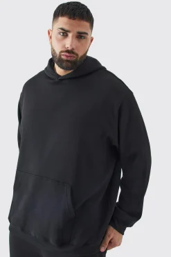 Plus Oversized Dragon Graphic Hoodie | BoohooMAN UK