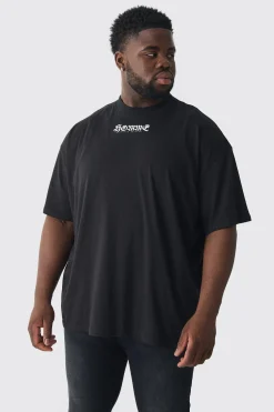Plus Oversized Homme Graphic T-shirt | BoohooMAN UK