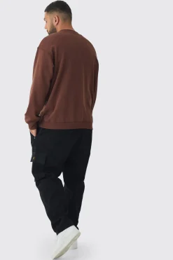 Plus Oversized Johnny Cash Licensed Sweatshirt | BoohooMAN UK