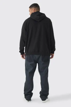 Plus Oversized Korn License Hoodie | BoohooMAN UK