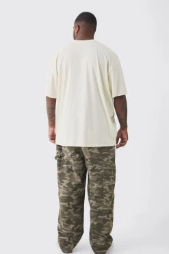 Plus Oversized Kyoto Graphic T-Shirt | BoohooMAN UK