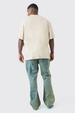 Plus Oversized Monaco Limited Edition T-shirt | BoohooMAN UK