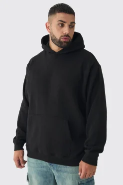 Plus Oversized Nirvana License Print Hoodie | BoohooMAN UK
