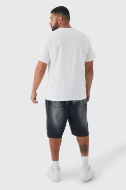 Plus Oversized Official Floral Print T-shirt | BoohooMAN UK