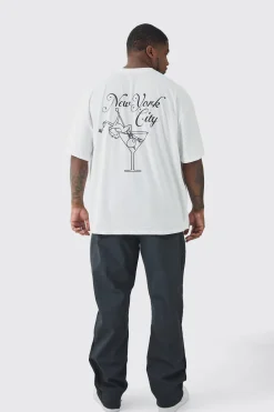 Plus Oversized Penthouse Magazine License T-Shirt | BoohooMAN UK